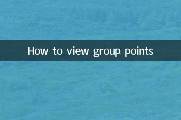 グループポイントの見方