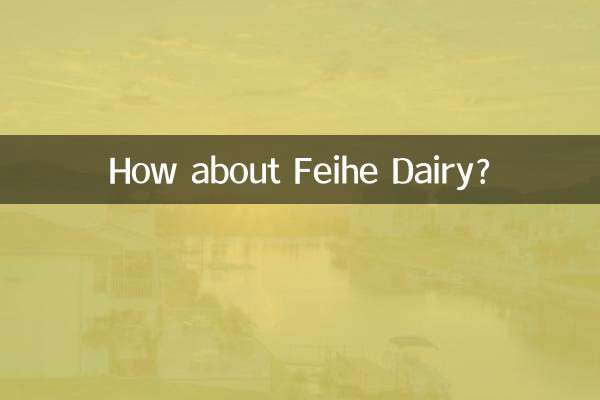 Que tal Feihe Dairy?