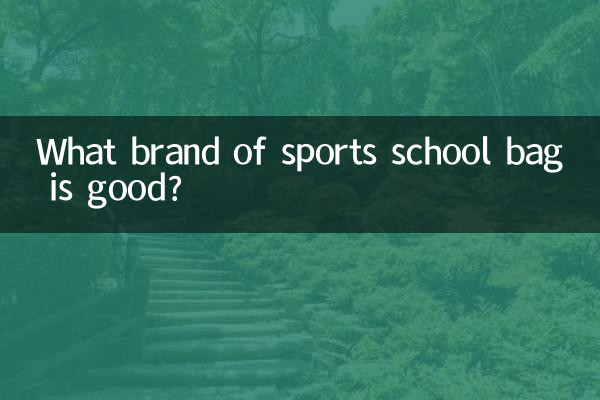 What brand of sports school bag is good?