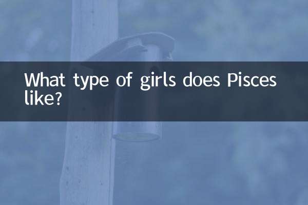 Quel type de filles les Poissons aiment-ils ?