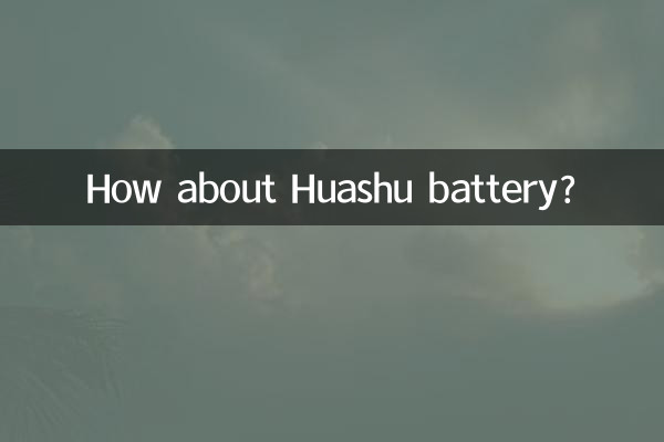 Que tal a bateria Huashu?