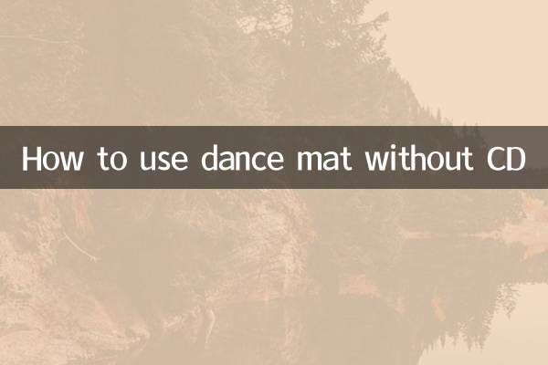 Come usare il tappetino da ballo senza CD