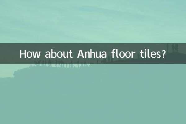 How about Anhua floor tiles?