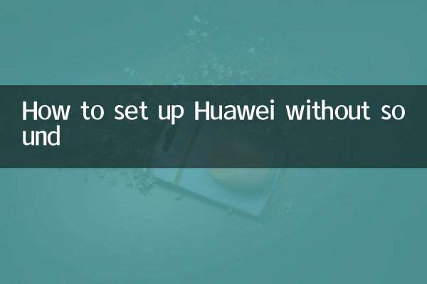 Como configurar o Huawei sem som