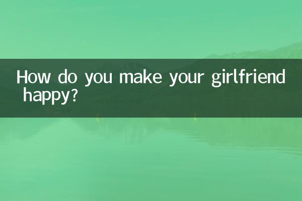 怎麼女朋友哄開心