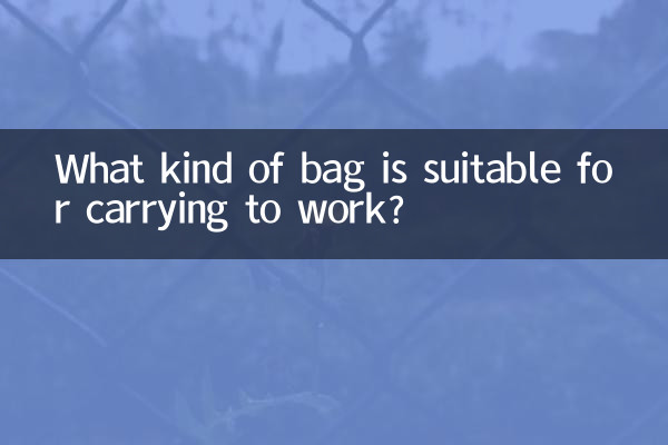 Welche Tasche eignet sich zum Mitnehmen zur Arbeit?