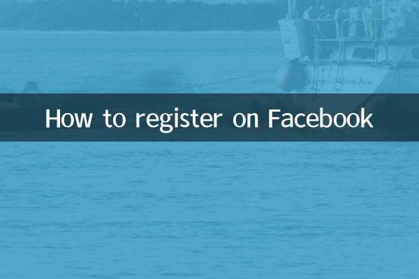 So registrieren Sie sich auf Facebook