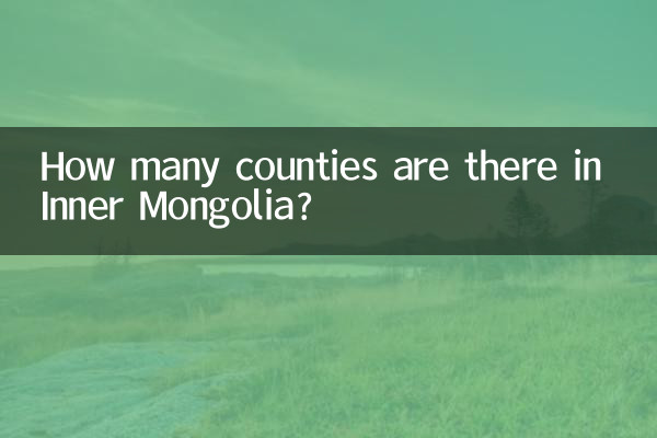 چند شهرستان در مغولستان داخلی وجود دارد؟