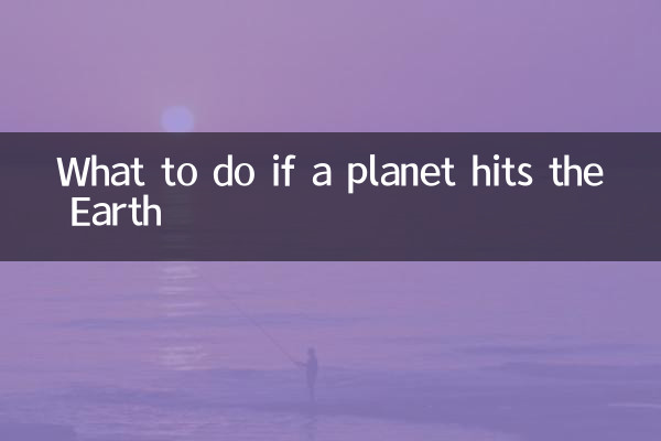 What to do if a planet hits the Earth