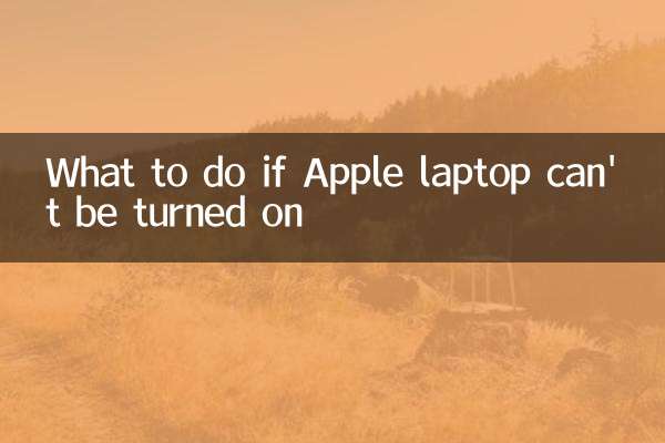 What to do if Apple laptop can't be turned on