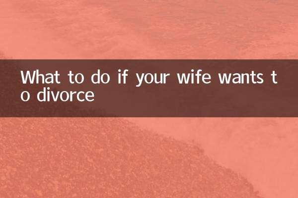 あなたの妻が離婚したい場合はどうすればよいですか