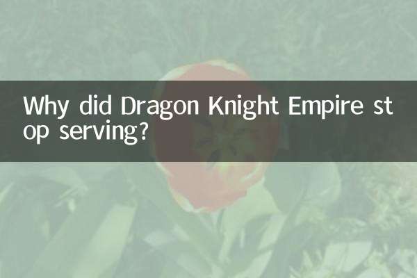 Pourquoi Dragon Knight Empire a-t-il arrêté de servir ?