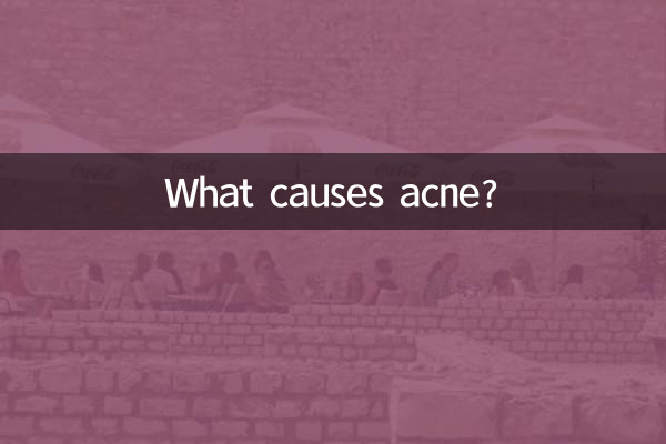 ব্রণ কি কারণ?