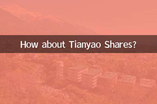¿Qué tal las acciones de Tianyao?