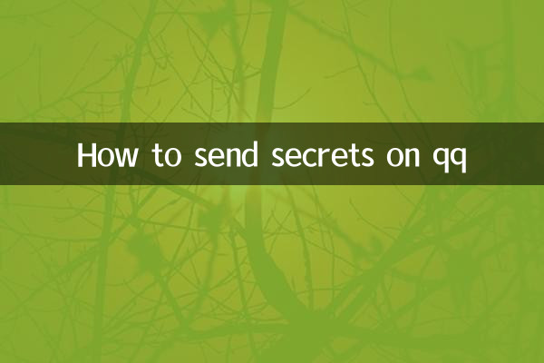 How to send secrets on qq