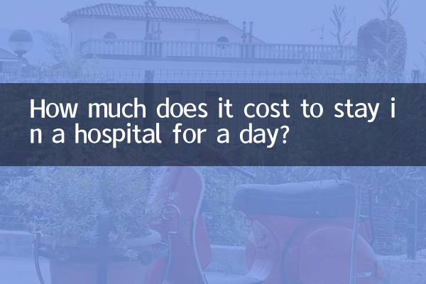 एक दिन के लिए अस्पताल में रहने का कितना खर्च आता है?