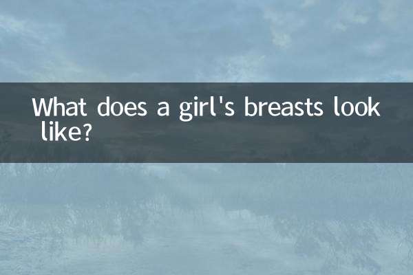 Wie sehen die Brüste eines Mädchens aus?