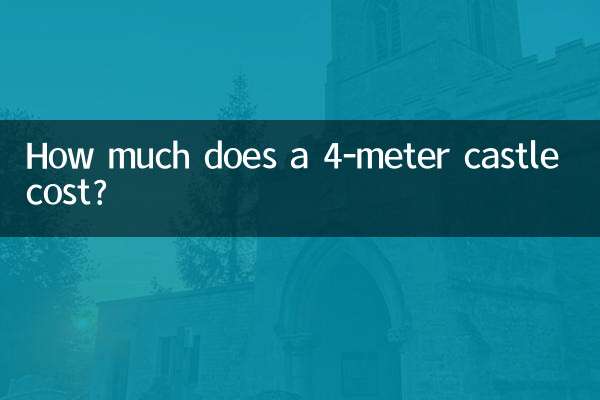 4 میٹر کیسل کی قیمت کتنی ہے؟