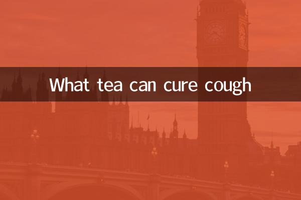 What tea can cure cough