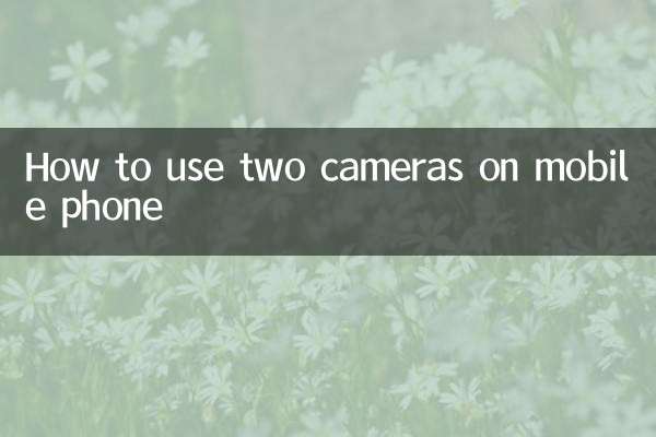 Как использовать две камеры на мобильном телефоне