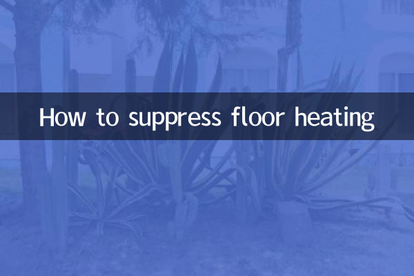 Come sopprimere il riscaldamento a pavimento