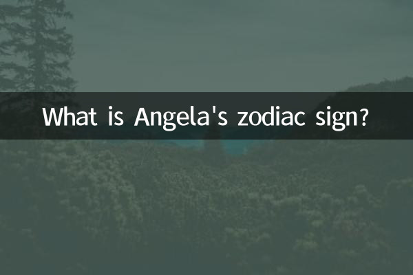 Quel est le signe du zodiaque d'Angèle ?