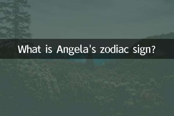 What is Angela's zodiac sign?