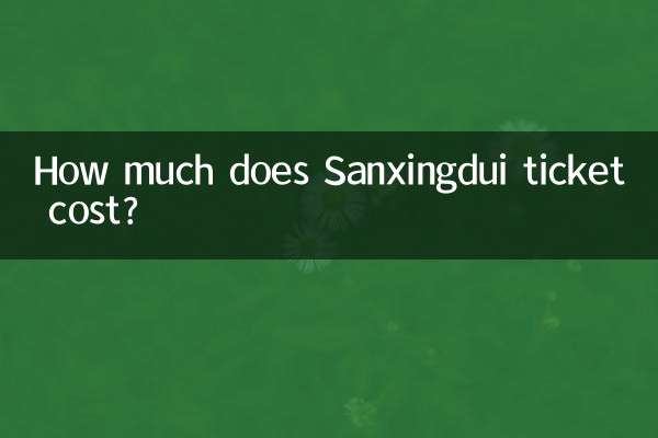 How much does Sanxingdui ticket cost?