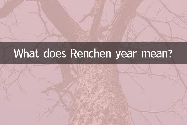 Was bedeutet Renchen-Jahr?
