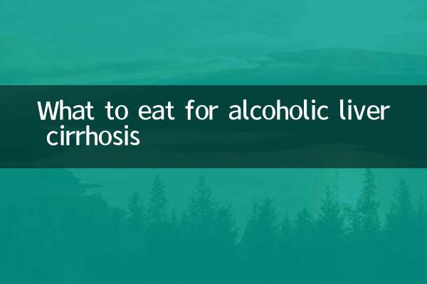 O que comer para cirrose hepática alcoólica