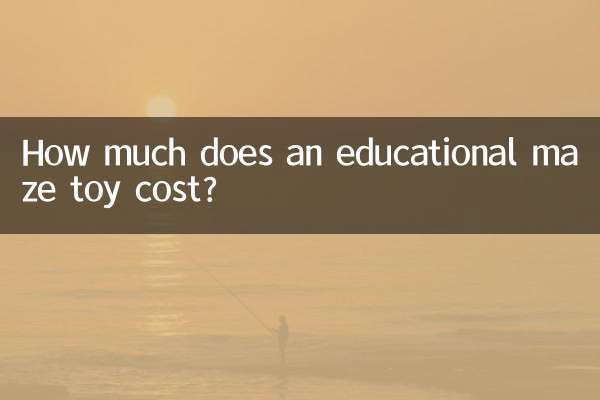 একটি শিক্ষামূলক গোলকধাঁধা খেলনা খরচ কত?