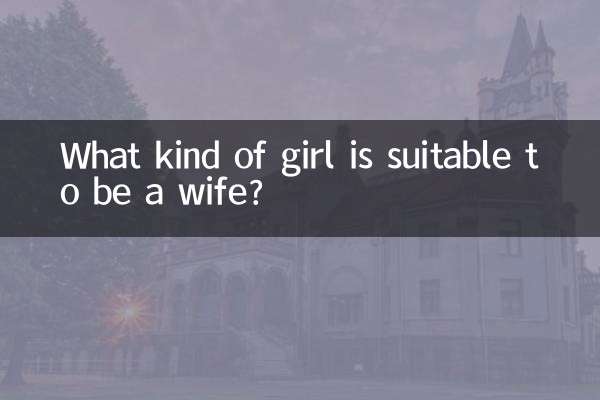 ¿Qué tipo de chica es adecuada para ser esposa?