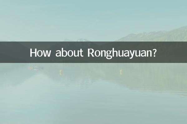 Che ne dici di Ronghuayuan?