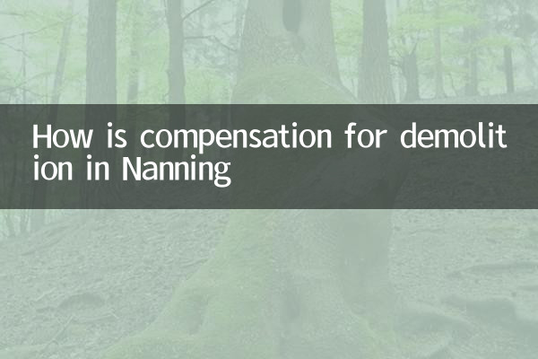 Come è il risarcimento per la demolizione a Nanning