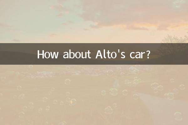 Wie wäre es mit Altos Auto?