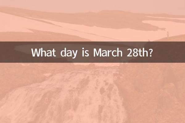 Welcher Tag ist der 28. März?