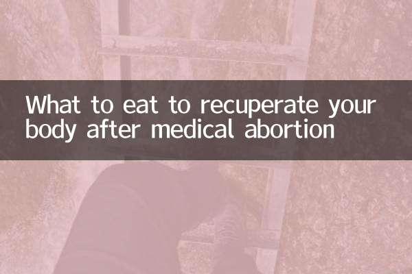 Cosa mangiare per recuperare il proprio corpo dopo l'aborto medico