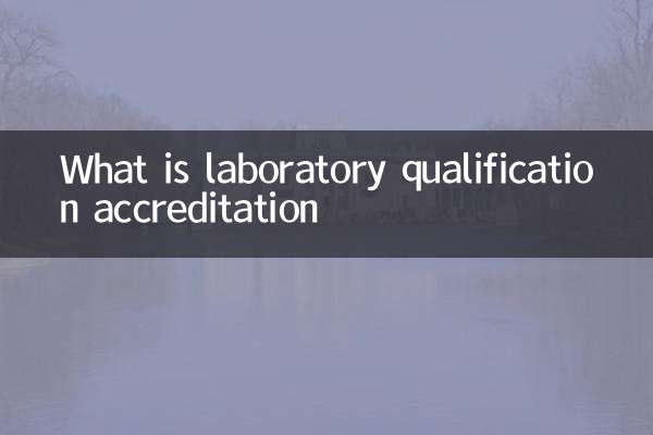 실험실 자격 인증이란 무엇입니까?