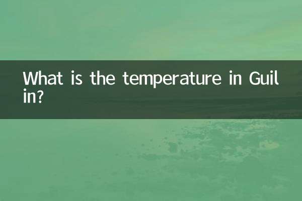 دمای هوا در گویلین چقدر است؟