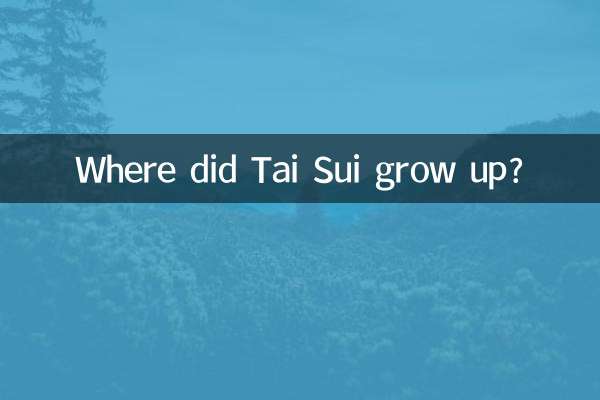 Wo ist Tai Sui aufgewachsen?