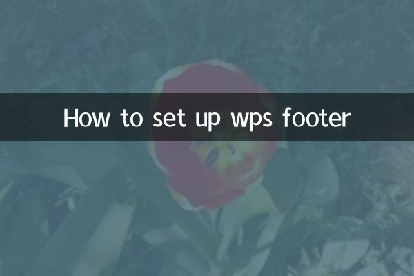 WPSフッターの設定方法