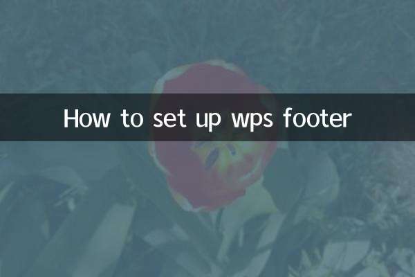 WPSフッターの設定方法