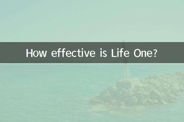 ¿Qué tan efectivo es Life One?
