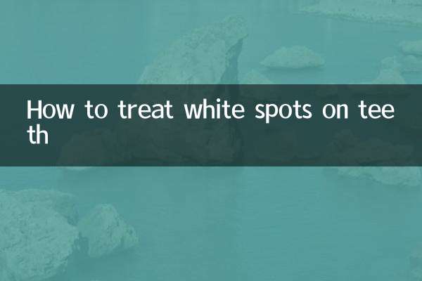 So behandeln Sie weiße Flecken auf den Zähnen