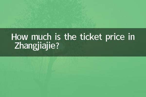 张家界票价多少