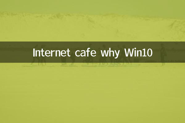 Internet cafè perché Win10