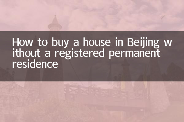 بغیر کسی رجسٹرڈ مستقل رہائش کے بیجنگ میں مکان کیسے خریدیں
