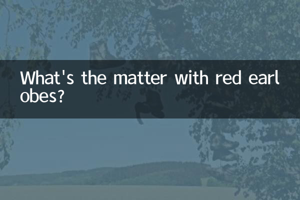 Qual è il problema con i lobi delle orecchie rossi?