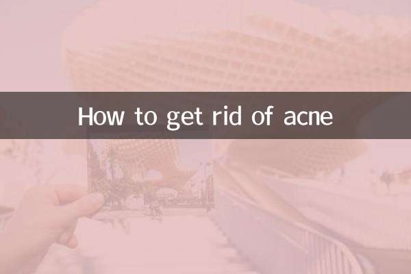 Cómo deshacerse del acné