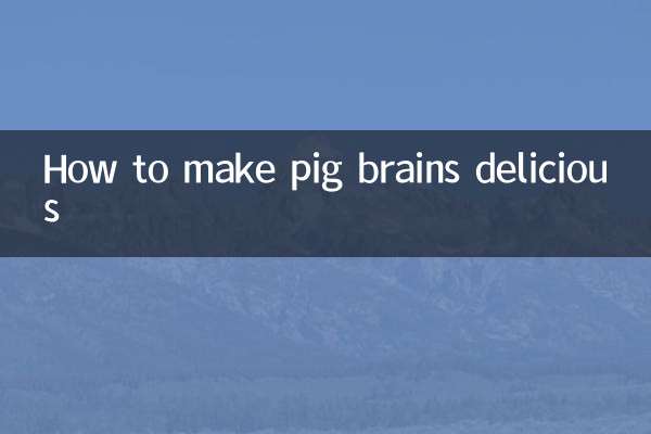 Как вкусно приготовить свиные мозги